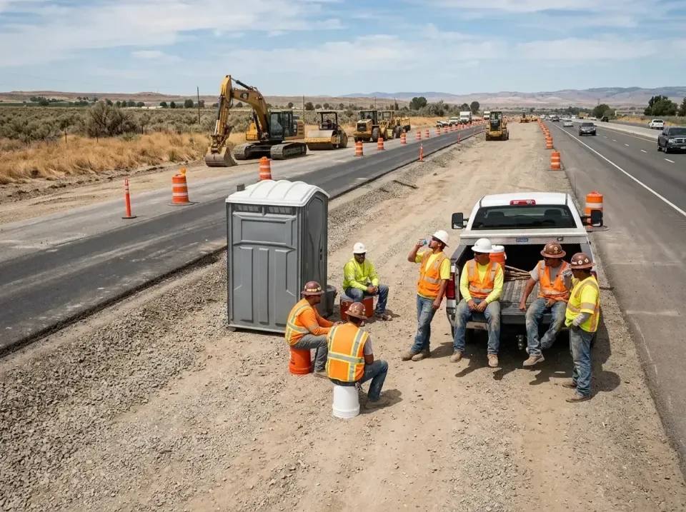 highway-road-construction-crew-007 — frequently asked questions, Porta Potty and Restroom Rentals in Seagraves, TX